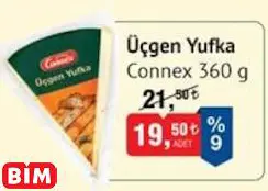 CONNEX ÜÇGEN YUFKA CONNEX ÜÇGEN YUFKA